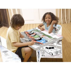 Thomas and Friends Color Me Table