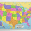 Painless Learning USA Map Placemat